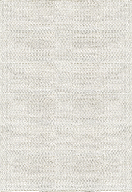 Vloerkleed Layered Barley Jute Rug Bone White