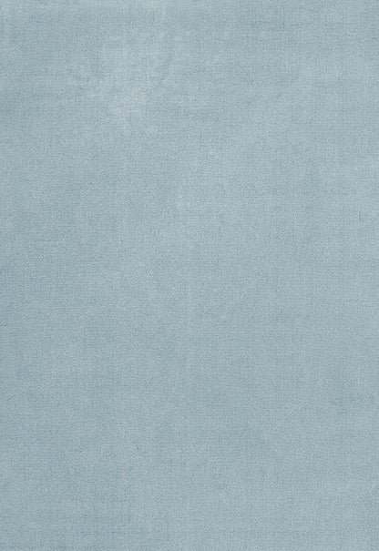 Vloerkleed Layered Classic Solid Wool Blue Clair
