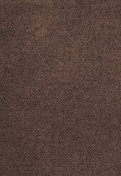 Vloerkleed Layered Classic Solid Wool Chicory Coffee