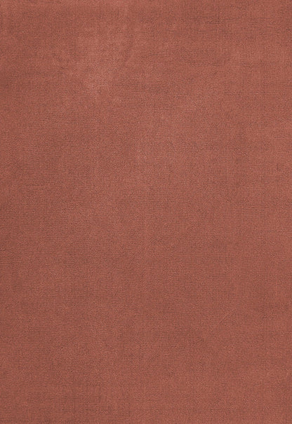 Vloerkleed Layered Classic Solid Wool Red Ochre