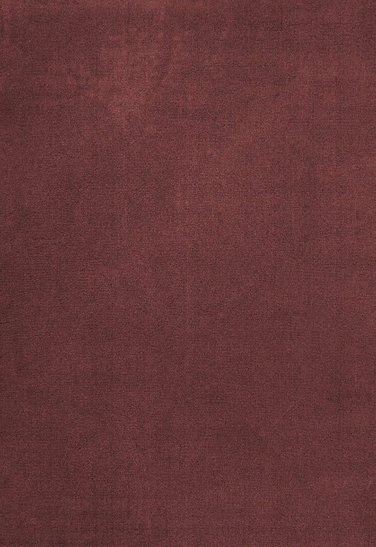 Vloerkleed Layered Classic Solid Wool Ruby Red