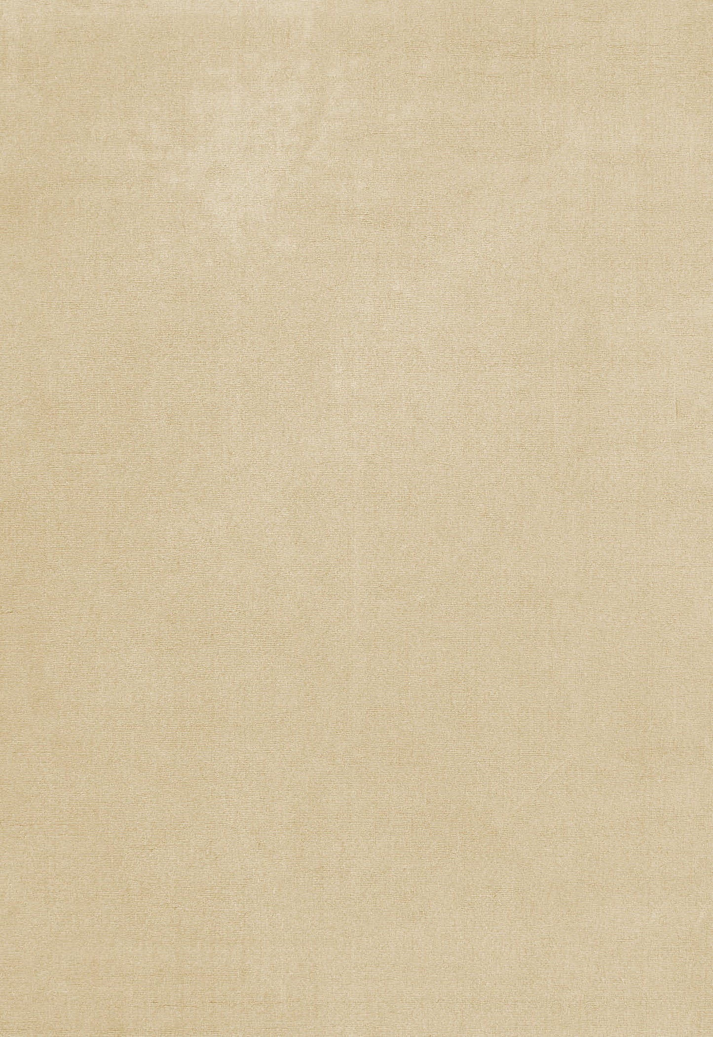 Vloerkleed Layered Classic Solid Wool Soft Yellow