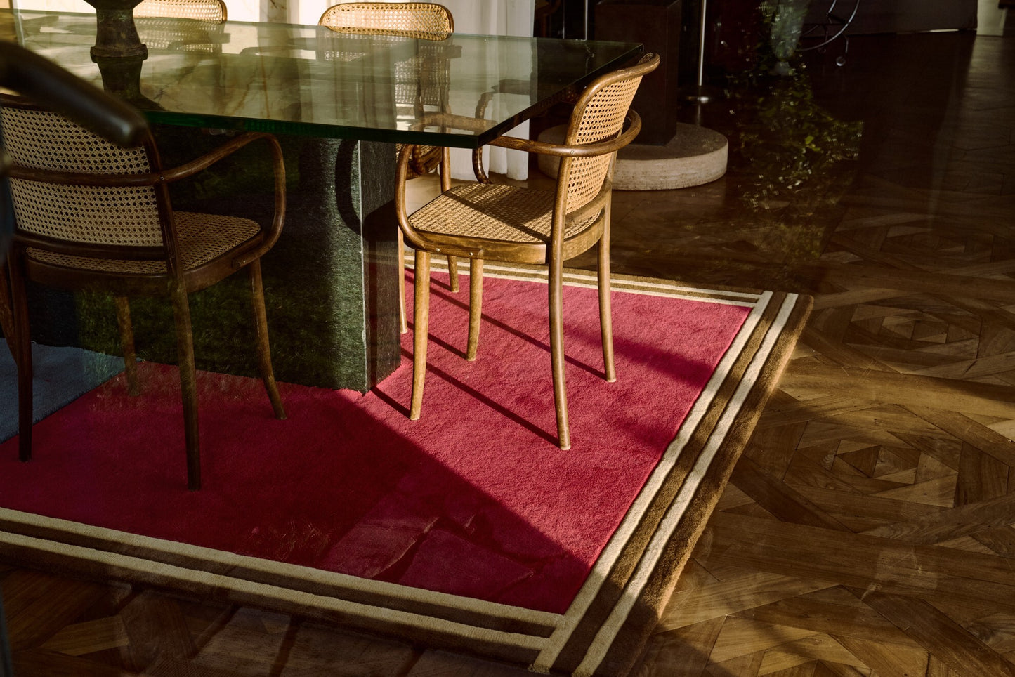 Vloerkleed Layered Gio Doppio Rossa