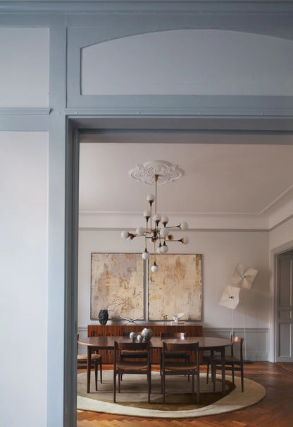 Vloerkleed Layered Erik Bratsberg Lozza Wool Rug Olive