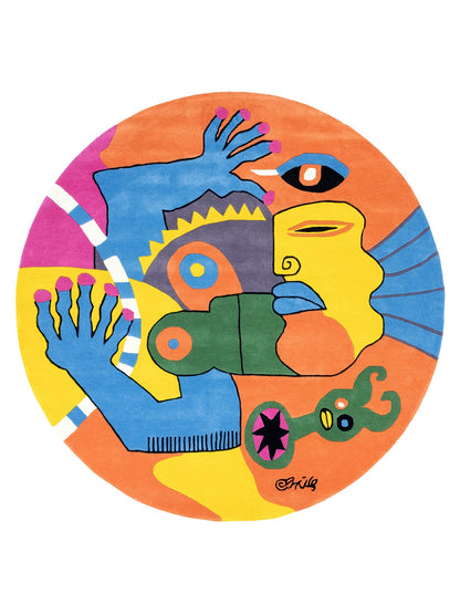 Wandkleed Tapestry MOMO Rugs Art | Clemens Briels | Prestame Tus Ojos Para Descubrirme