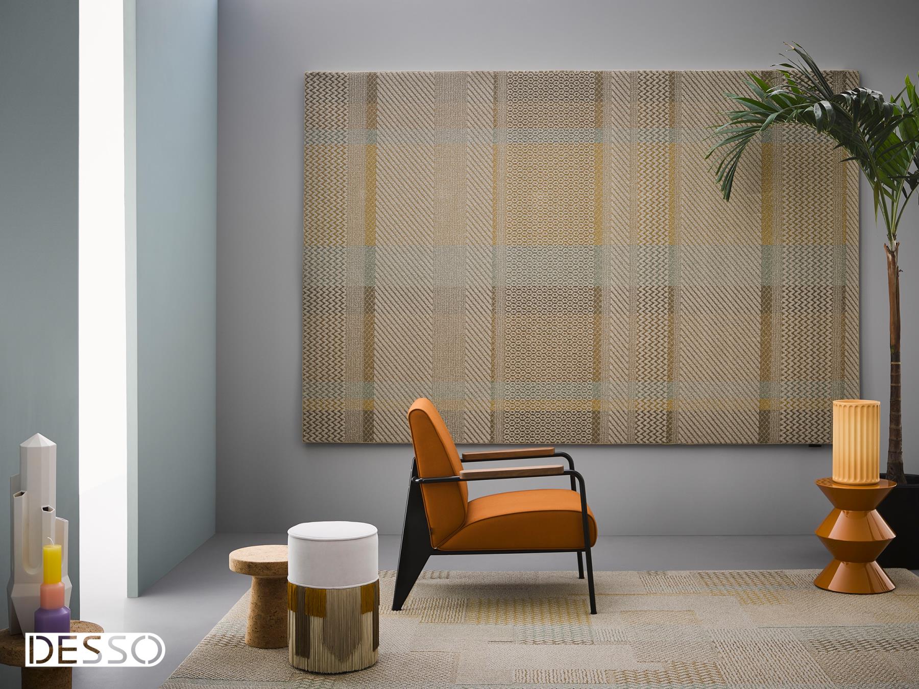 Laagpolig vloerkleed Desso Colour & Structure 6022 (GEFESTONNEERD) Vloerkledenwinkel