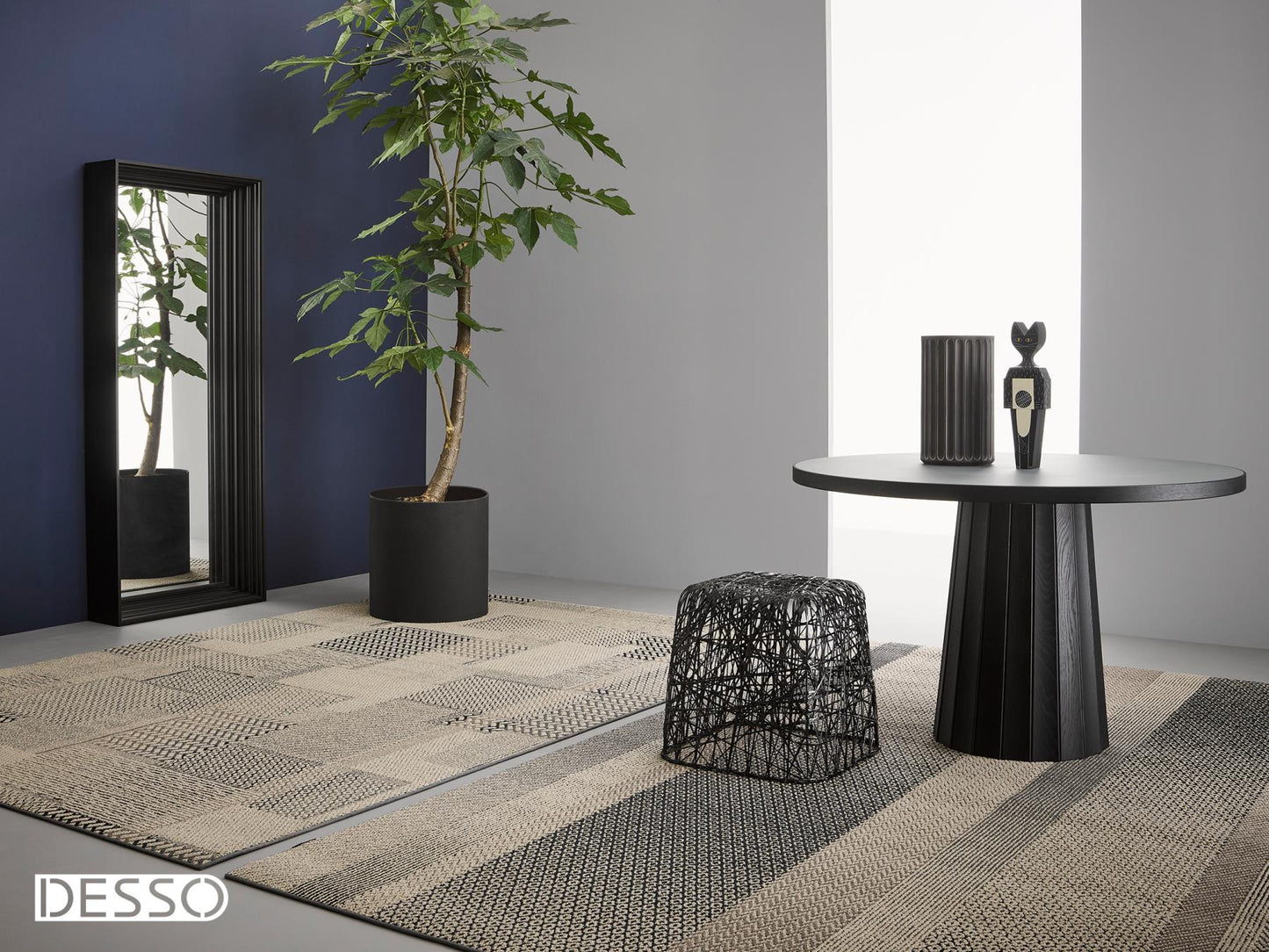 Laagpolig vloerkleed Desso Colour & Structure 9521 (GEFESTONNEERD) Vloerkledenwinkel
