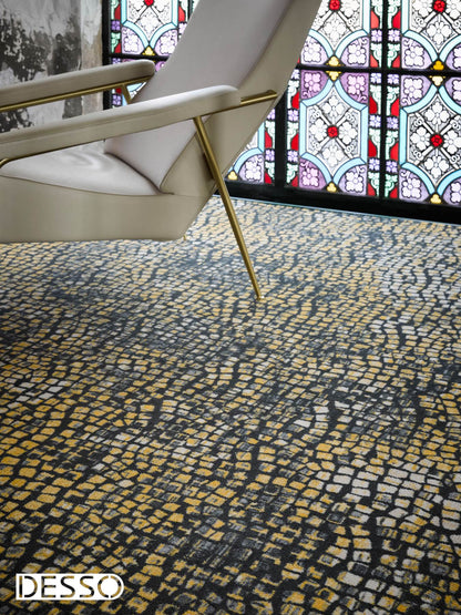 Laagpolig vloerkleed Desso Mozaic & Fresco Mozaic 6004 (GEFESTONNEERD) Vloerkledenwinkel