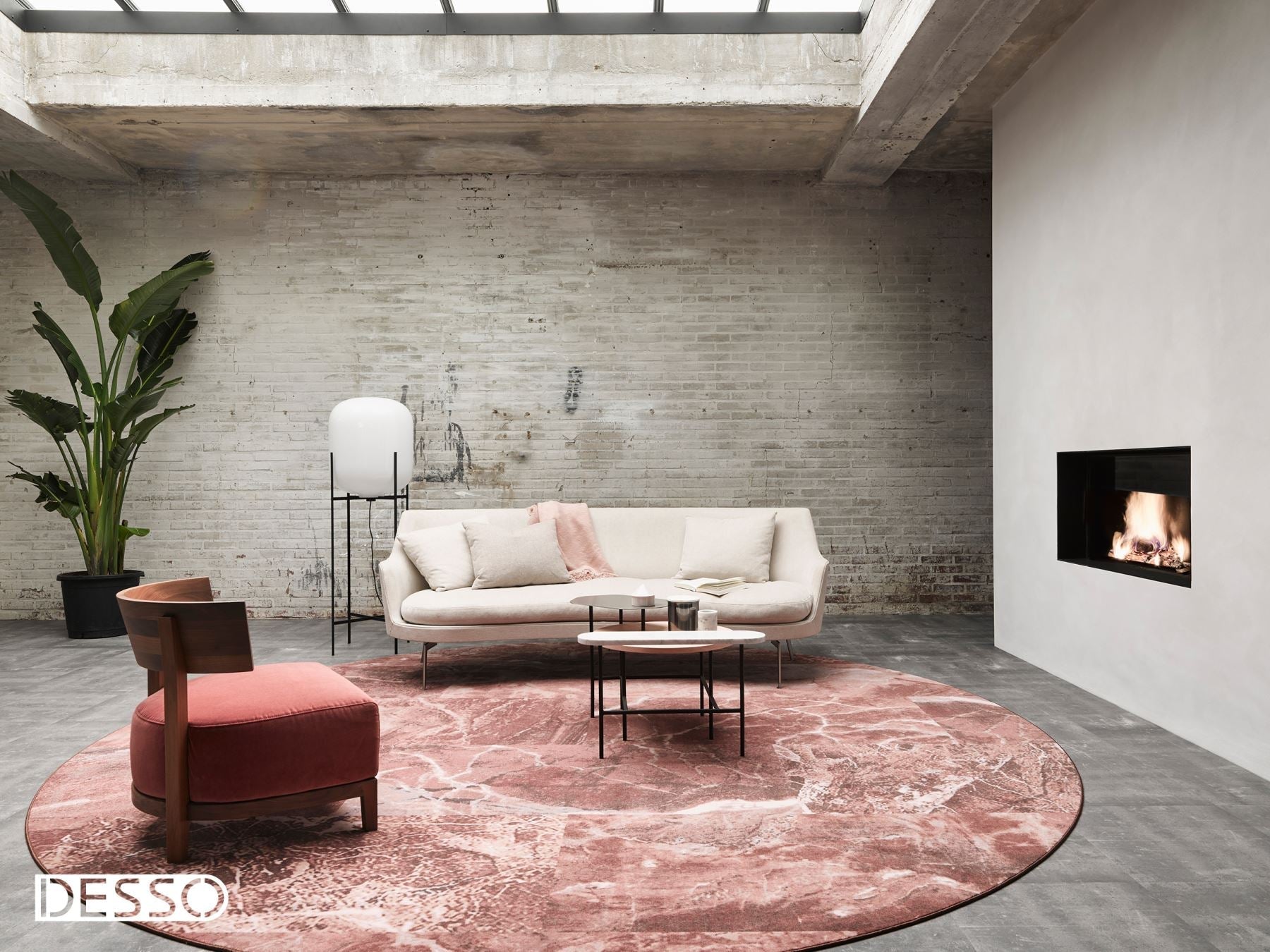 Laagpolig vloerkleed Desso Sense of Marble 2105 (GEFESTONNEERD) Vloerkledenwinkel