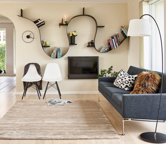 Laagpolig vloerkleed MOMO Rugs Northern Light Oyster Bergen Vloerkledenwinkel
