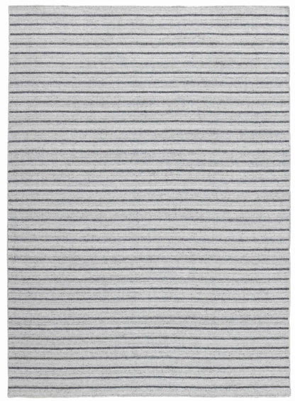 Laagpolig vloerkleed MOMO Rugs Nouveau Stripes Silver Dark Grey Vloerkledenwinkel
