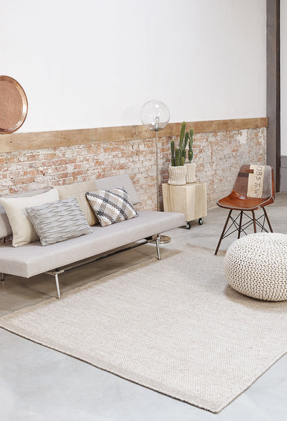 Laagpolig vloerkleed Matta Scandi Grey White Vloerkledenwinkel