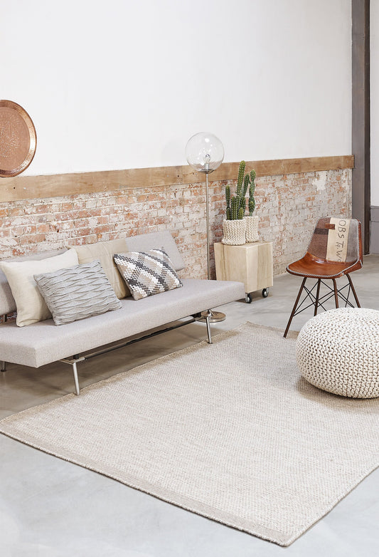Laagpolig vloerkleed Matta Scandi Grey White Vloerkledenwinkel