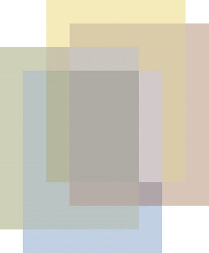 Laagpolig vloerkleed Moooi Carpets Blended 4 Colours Morning White