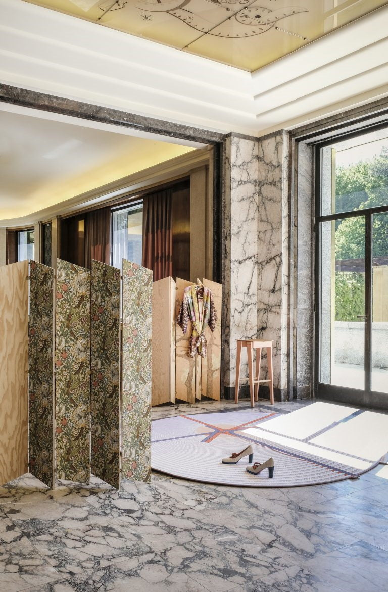 Laagpolig vloerkleed Moooi Carpets Bow Beijing Vloerkledenwinkel