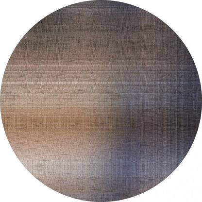 Laagpolig vloerkleed Moooi Carpets Canvas Denim Rond