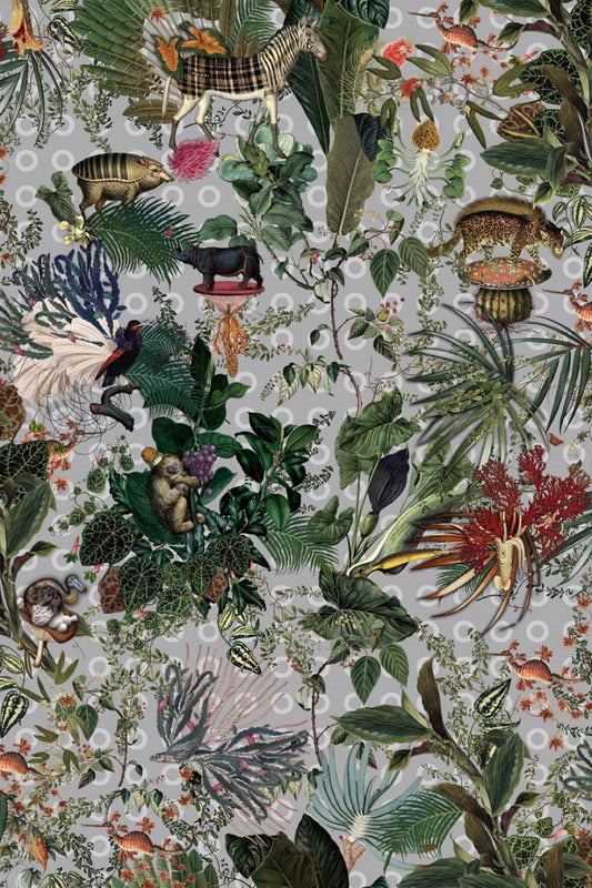 Laagpolig vloerkleed Moooi Carpets Menegerie of Extinct Animals Cloud Vloerkledenwinkel