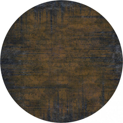 Laagpolig vloerkleed Moooi Carpets Patina Cinnamon Rond