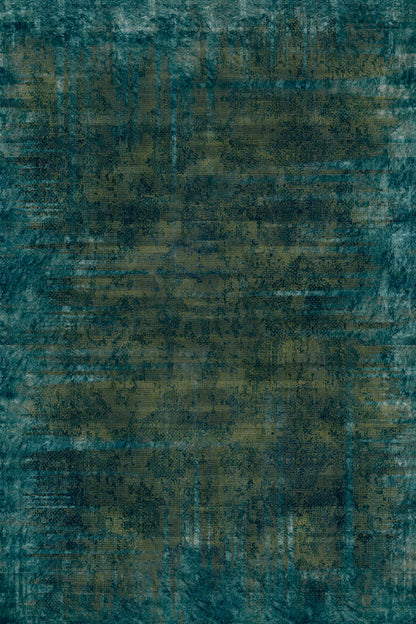 Laagpolig vloerkleed Moooi Carpets Patina Moss