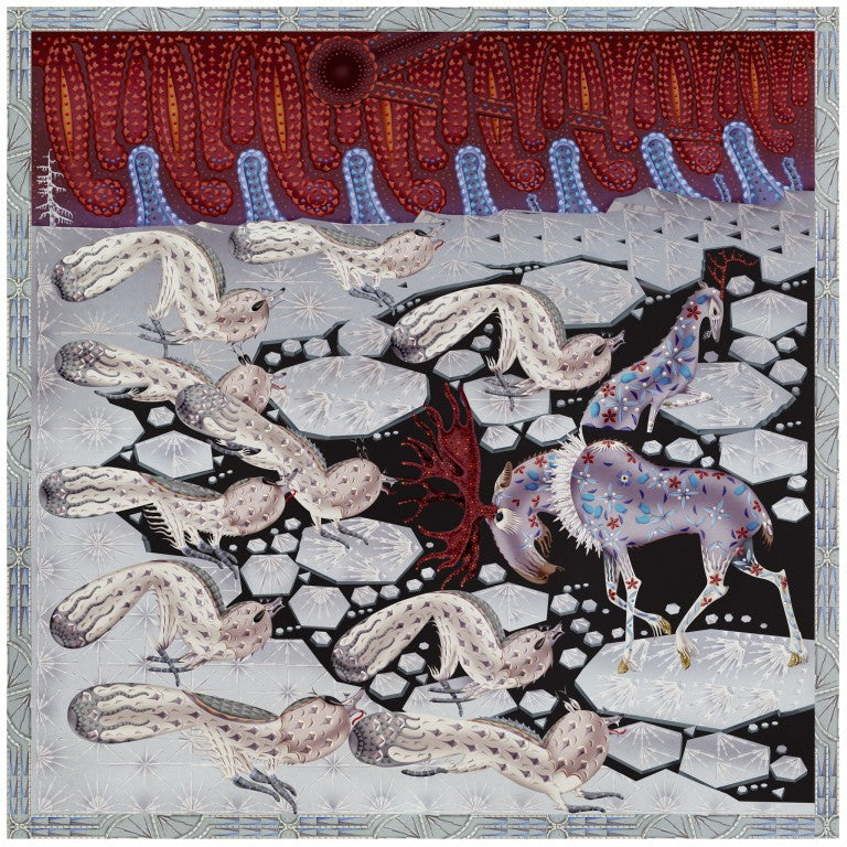 Laagpolig vloerkleed Moooi Carpets Polar Byzantine Chapter III Vloerkledenwinkel