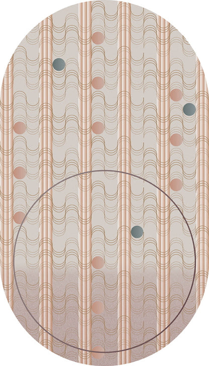 Laagpolig vloerkleed Moooi Carpets Swell Sunstone
