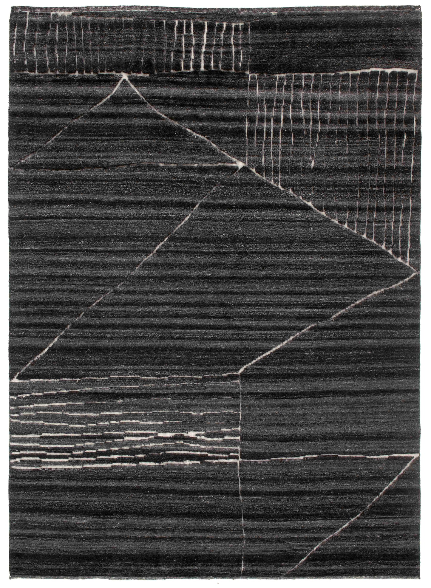 Vloerkleed MOMO Rugs Landscape Fields Charcoal 1031
