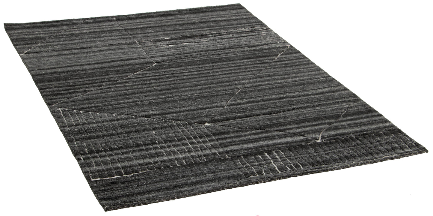 Vloerkleed MOMO Rugs Landscape Fields Charcoal 1031