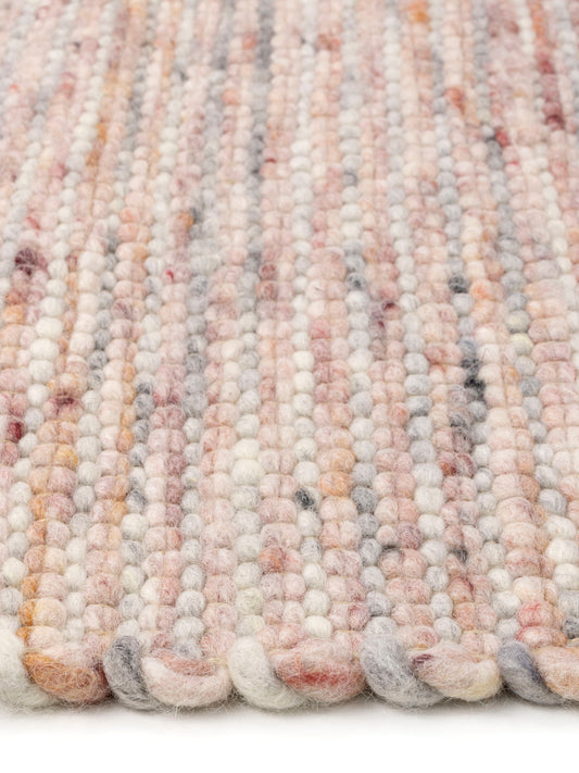 Vloerkleed MOMO Rugs Natural Weaves Lecco 208917 Roze