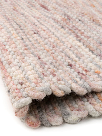 Vloerkleed MOMO Rugs Natural Weaves Lecco 208917 Roze