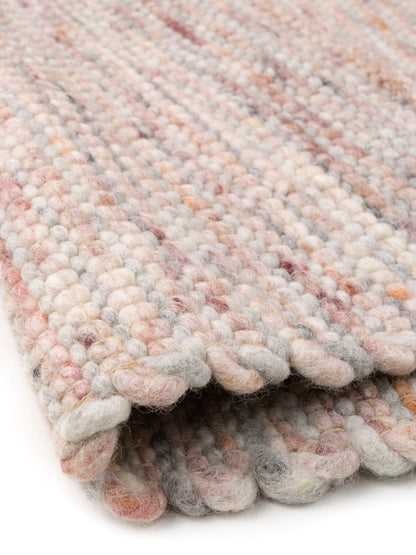 Vloerkleed MOMO Rugs Natural Weaves Lecco 208917 Roze