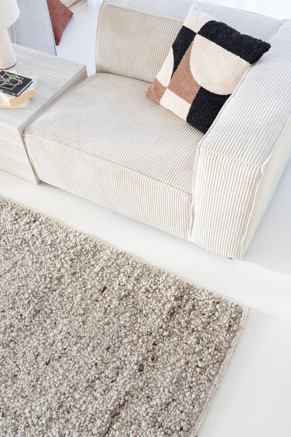 Vloerkleed MOMO Rugs Lesa Brown Grey
