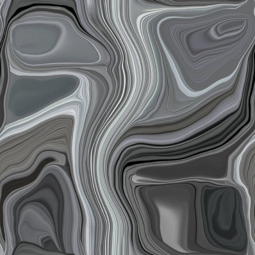 Traploper Moooi Carpets Liquid Layers Black by Claire Vos