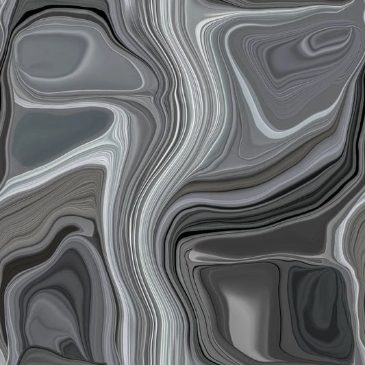 Traploper Moooi Carpets Liquid Layers Black by Claire Vos