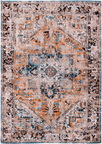 Louis de Poortere 8705 Antiquarian Seray Orange Vloerkledenwinkel