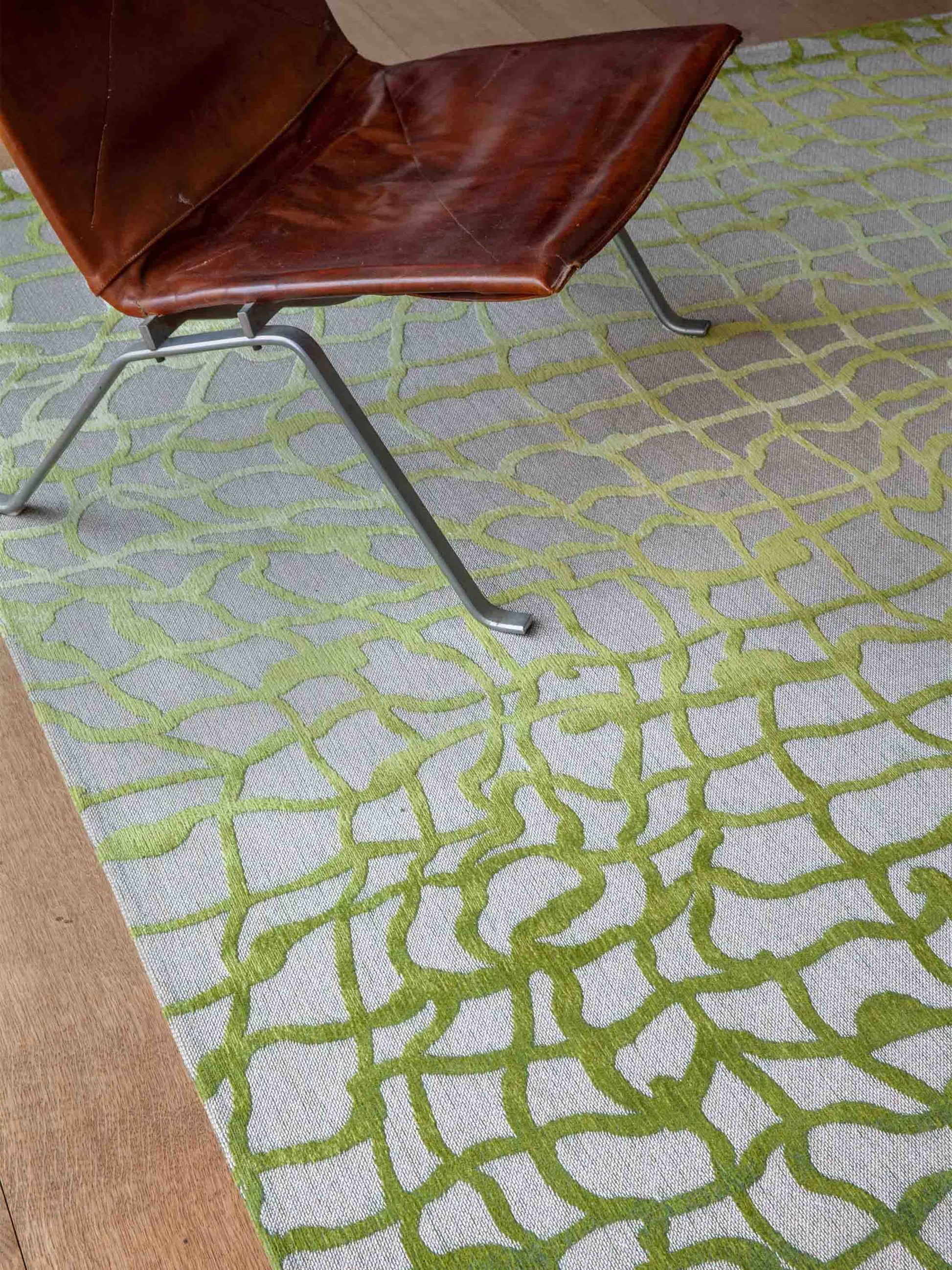 Louis de Poortere Dedalo Mad Men 9204 Republic Green Vloerkledenwinkel