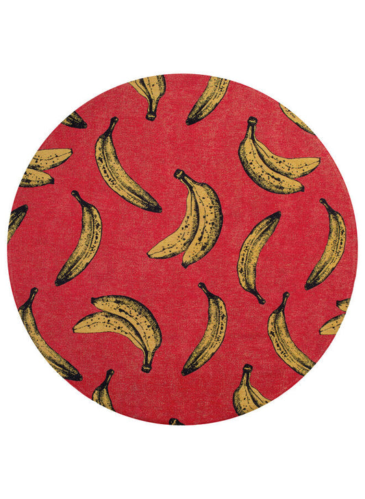 Louis de Poortere Pop Miami Red Rond 9392 Vloerkledenwinkel