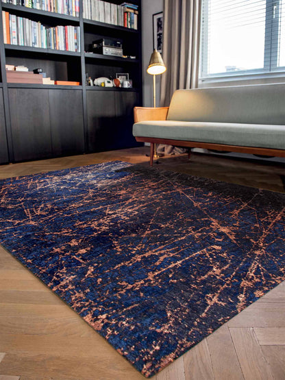 Louis de Poortere Stellar Mad Men 9217 Blue Star Vloerkledenwinkel