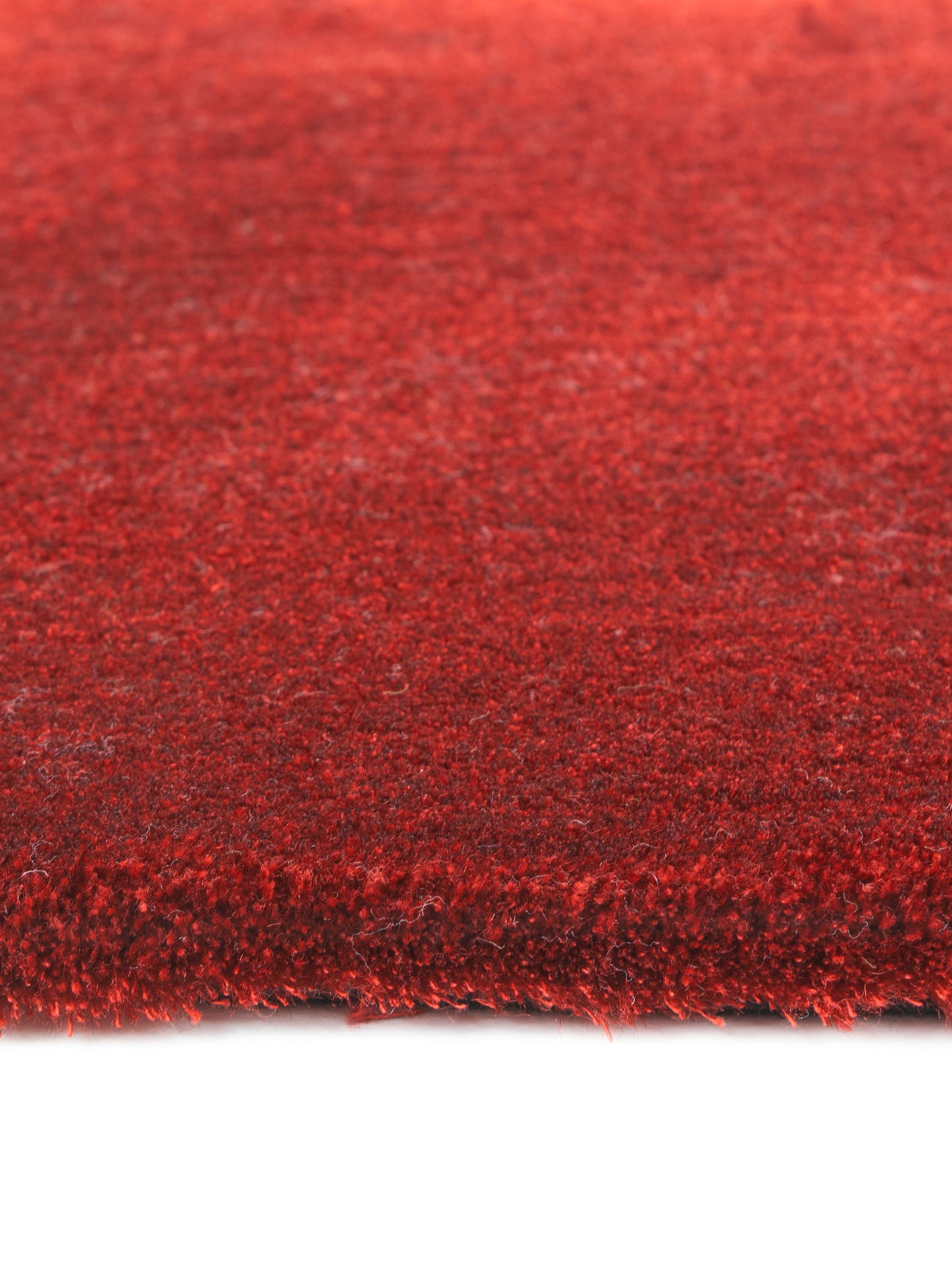 Vloerkleed MOMO Rugs Naturais Smooth Dark Red