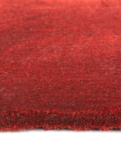 Vloerkleed MOMO Rugs Naturais Smooth Dark Red