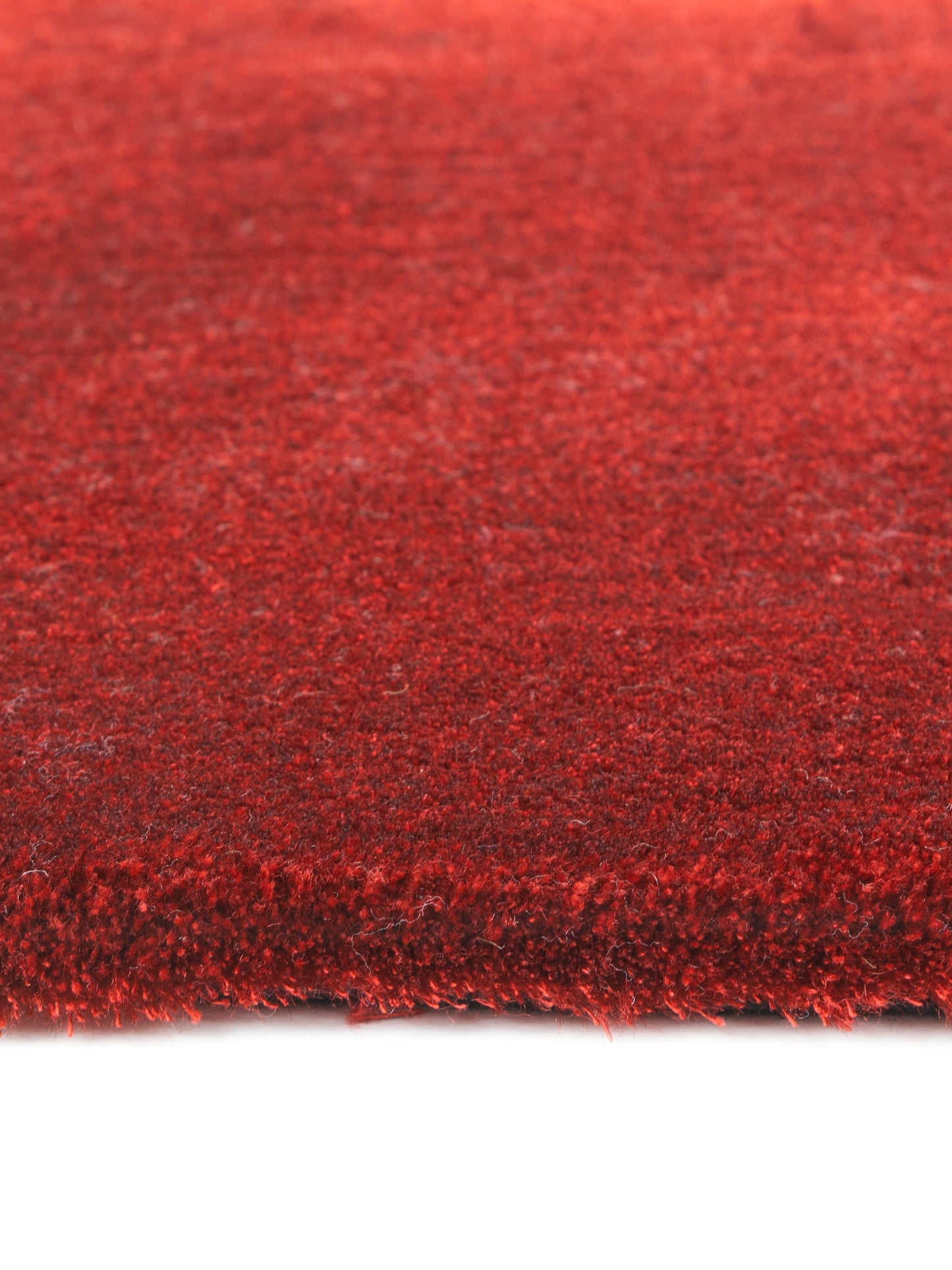 Vloerkleed MOMO Rugs Naturais Smooth Dark Red