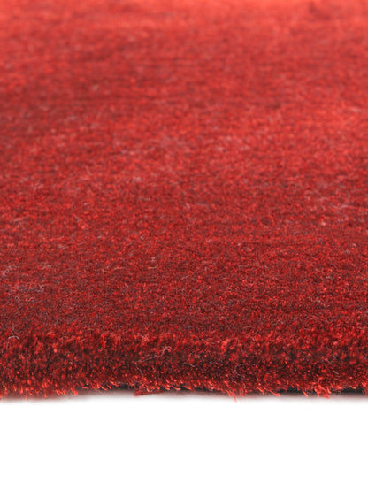 Vloerkleed MOMO Rugs Naturais Smooth Dark Red