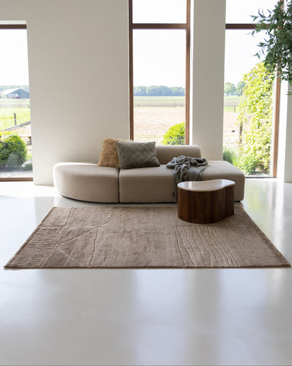 Vloerkleed MOMO Rugs Landscape Fields Beige