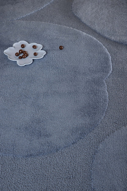 Vloerkleed Marimekko Iso Unikko Dusty Blue 132308