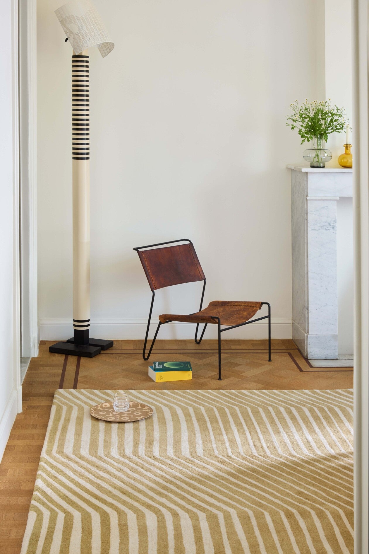 Vloerkleed Marimekko KALASÄÄSKI Brass 134001