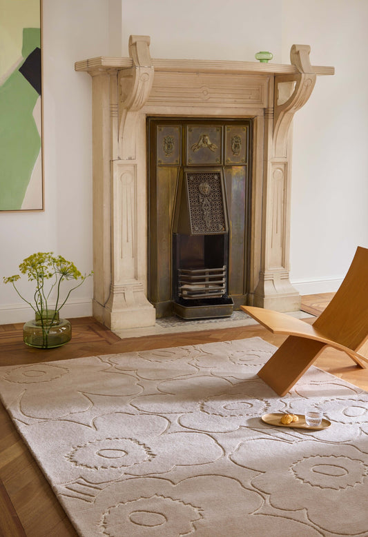 Vloerkleed Marimekko Piirto Unikko greige 133704