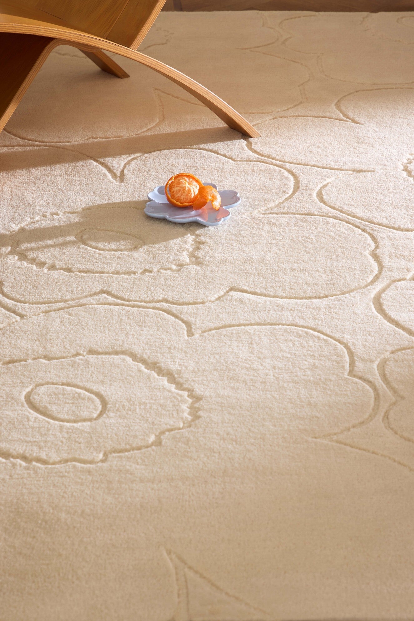 Vloerkleed Marimekko Piirto Unikko Natural White 133701