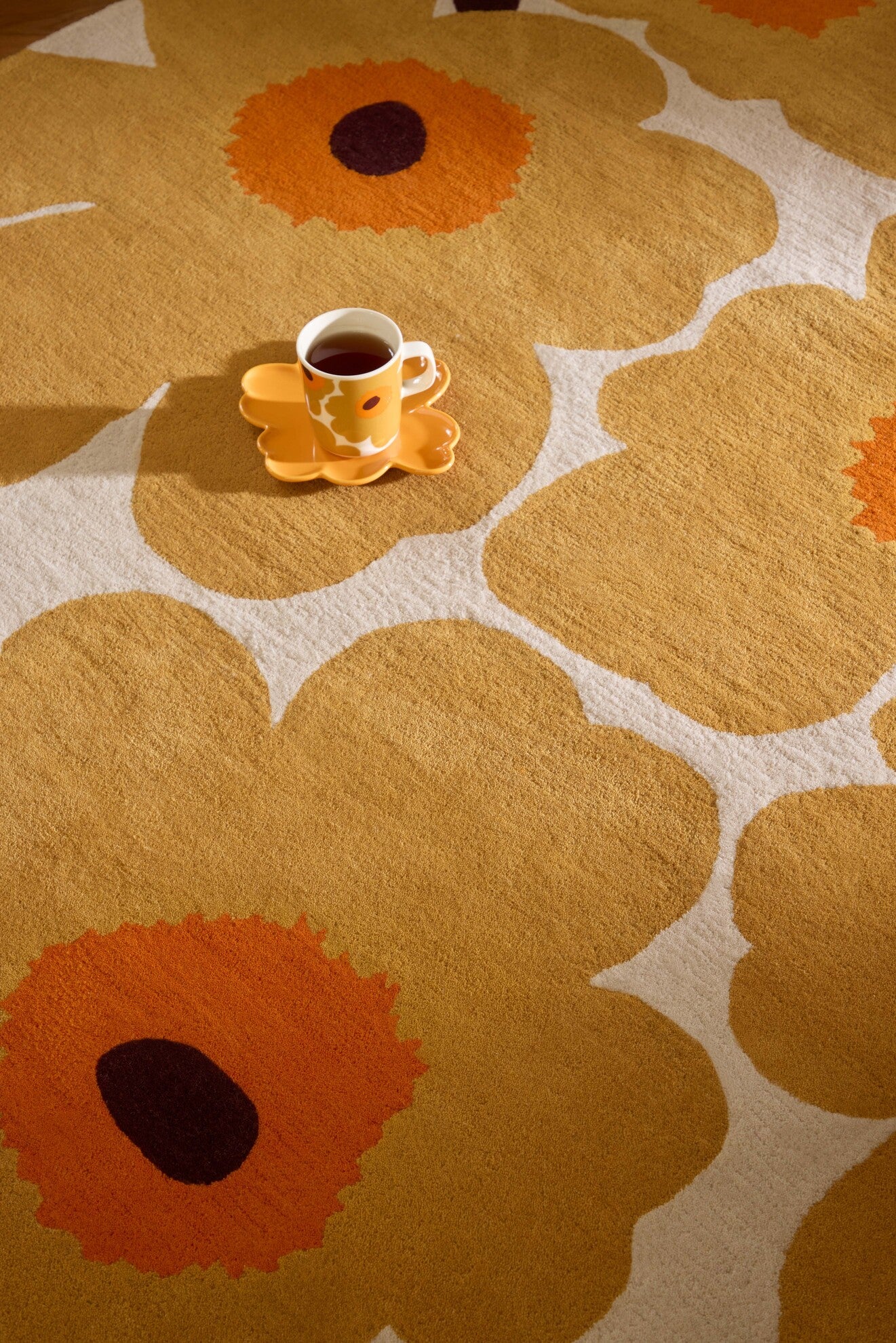 Vloerkleed Marimekko Unikko honey 132406