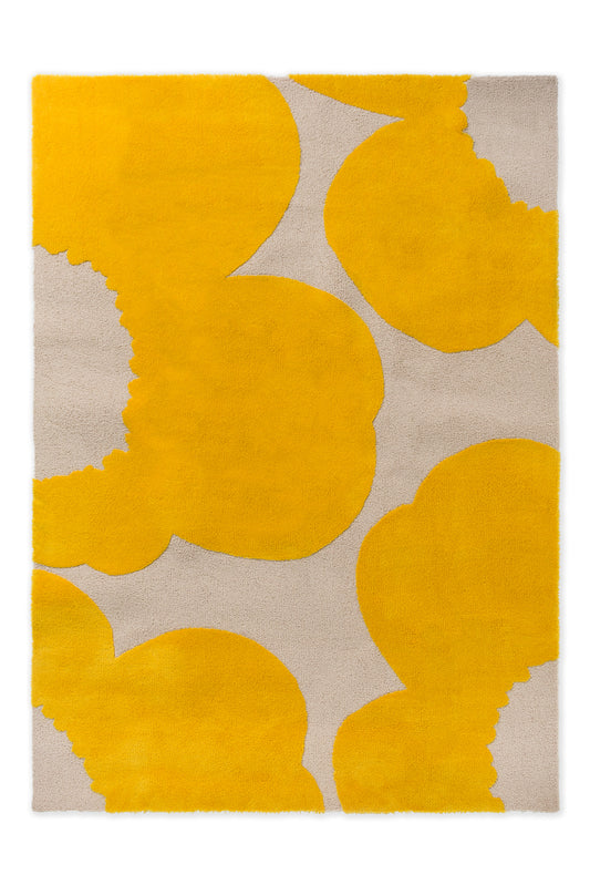 Vloerkleed Marimekko Iso Unikko Yellow 132306