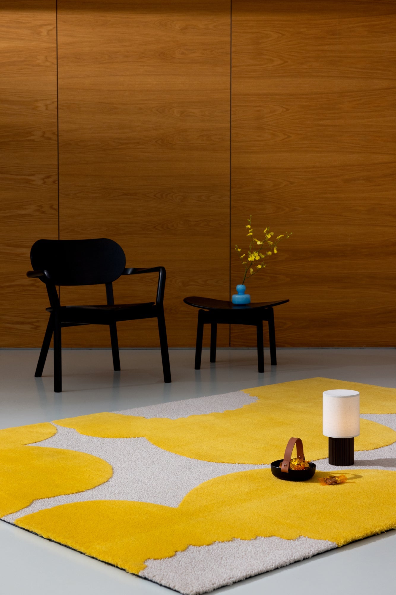 Vloerkleed Marimekko Iso Unikko Yellow 132306