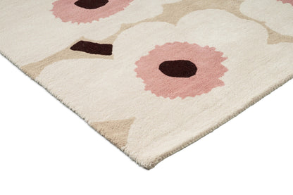 Vloerkleed Marimekko Unikko beige/pink 132402